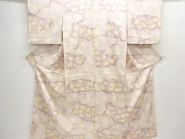 Japanese Kimono / Chirimen Kinsha Silk